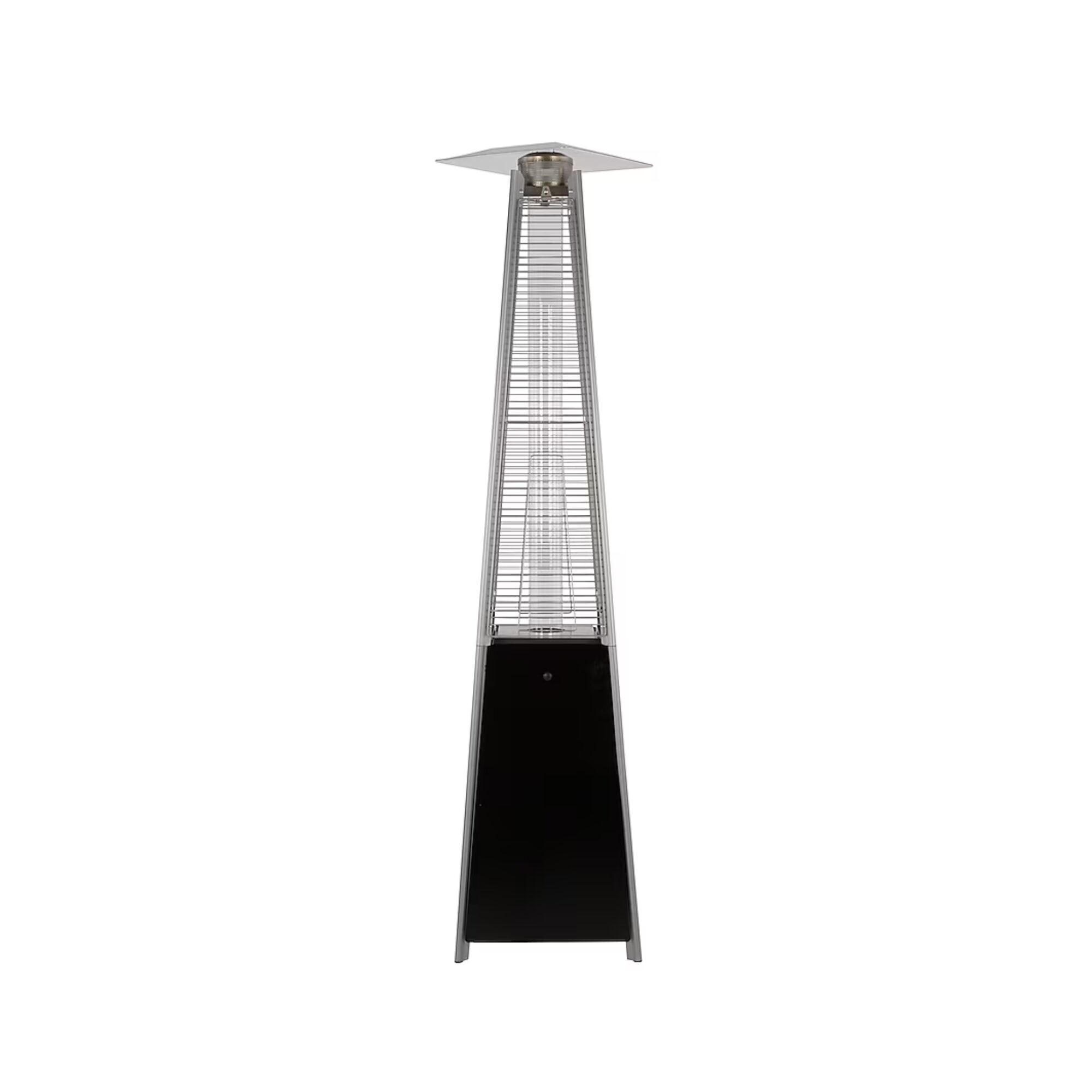 40000 -BTU Hammered black Steel Floor standing Liquid propane Patio Heater